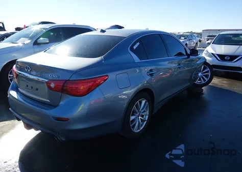2015 Infiniti Q50 z USA, uszkodzony, nr VIN JN1BV7AR8FM401610